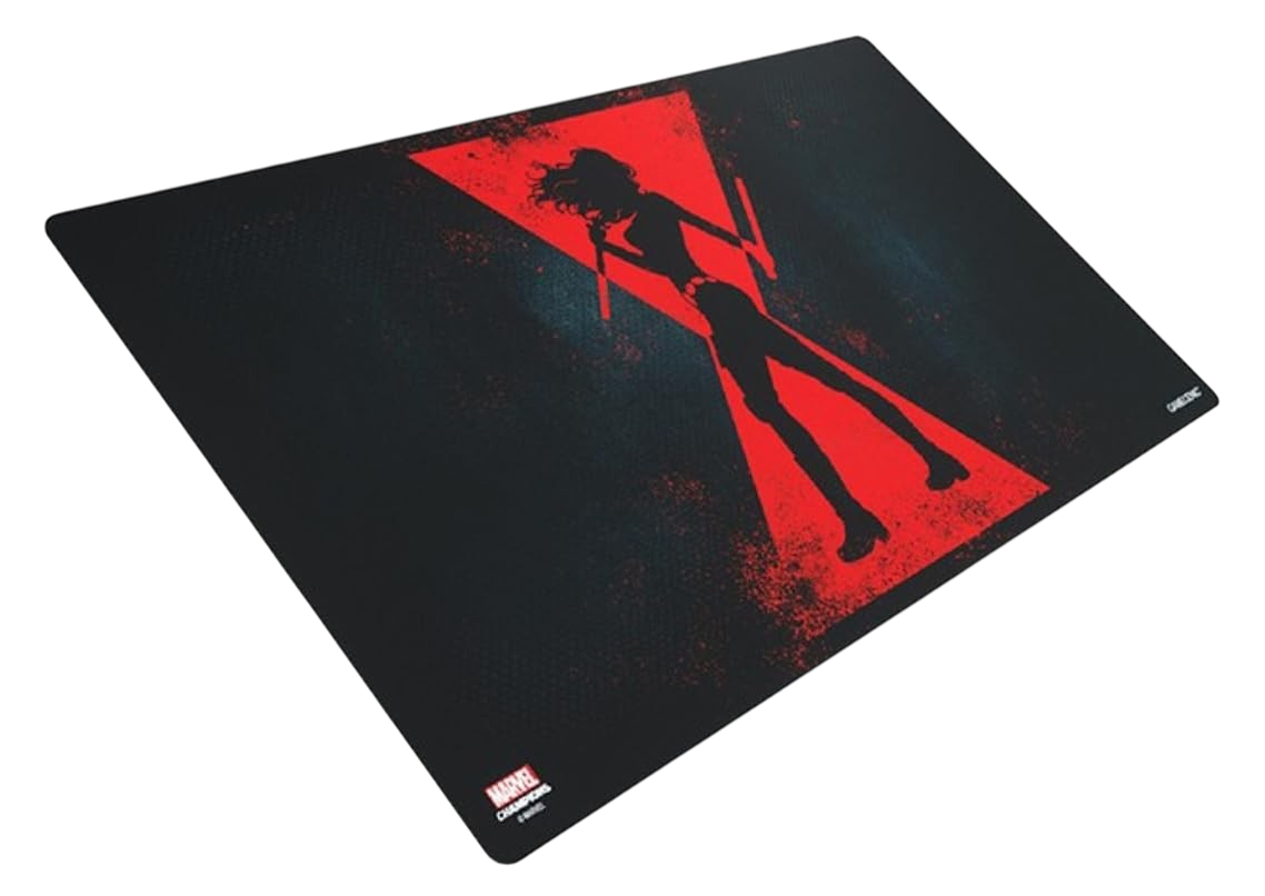Gamegenic Marvel Champions Prime Game Mat - Black Widow