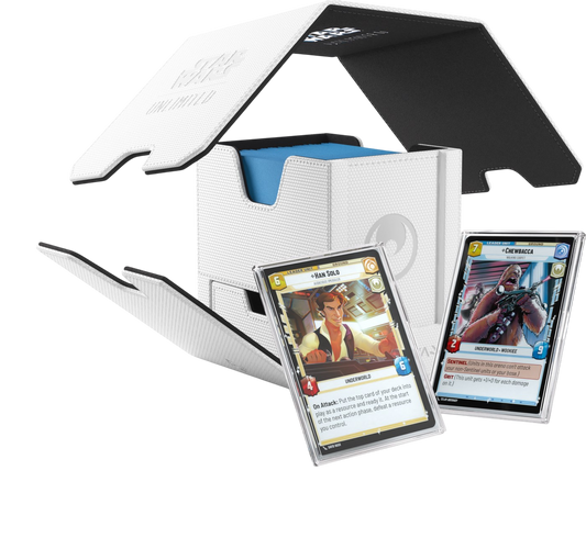 Gamegenic Star Wars: Unlimited Twin Suns Deck Pod White