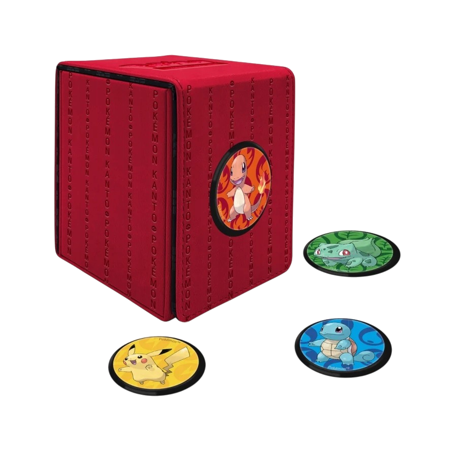 Ultra PRO Alcove Click Deck Box Pokémon Red