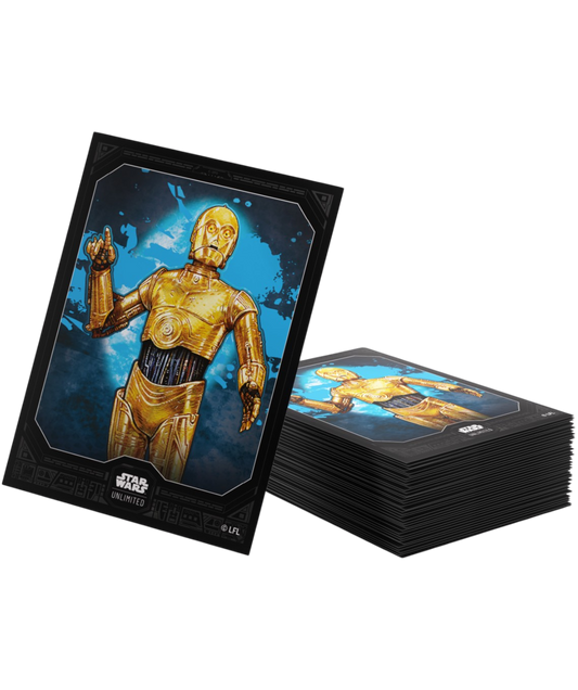 Gamegenic Sleeves Star Wars: Unlimited C - 3PO (60pcs.)