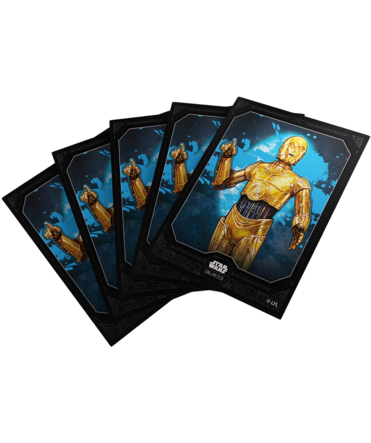 Gamegenic Sleeves Star Wars: Unlimited C - 3PO (60pcs.)