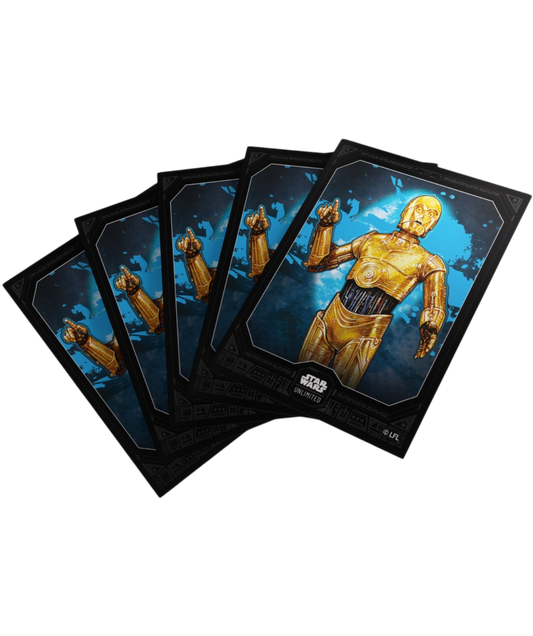 Gamegenic Sleeves Star Wars: Unlimited C - 3PO (60pcs.)