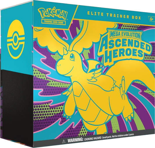 Pokémon TCG: Mega Evolution - Ascended Heroes Elite Trainer Box
