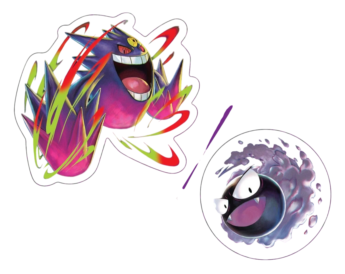 Pokémon TCG: Mega Evolution - Ascended Heroes: Gastly Tech Sticker Collection