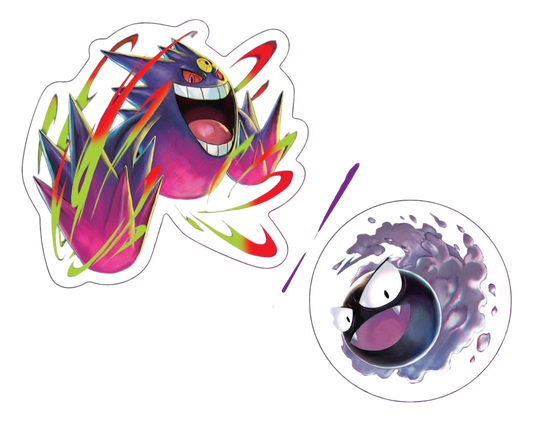 Pokémon TCG: Mega Evolution - Ascended Heroes: Gastly Tech Sticker Collection