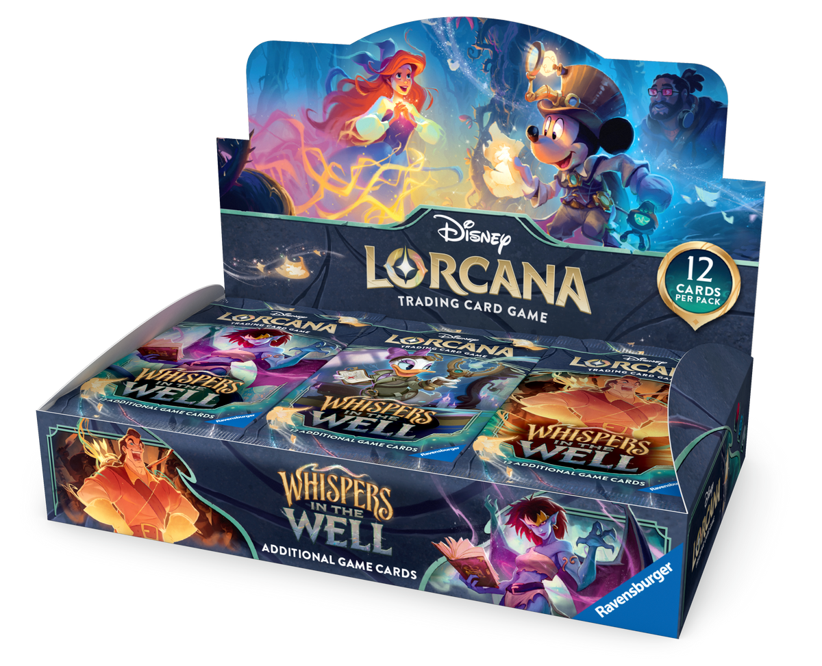 Disney Lorcana Whispers in the Well Booster Box