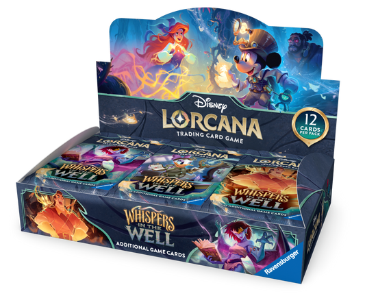 Disney Lorcana Whispers in the Well Booster Box