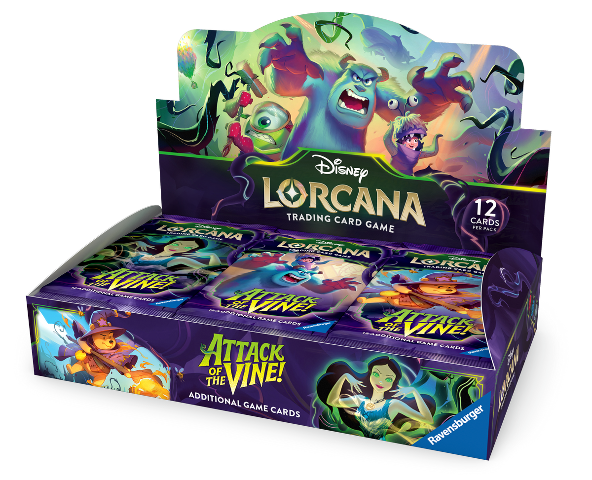 Disney Lorcana Attack Of The Vine - Booster Box