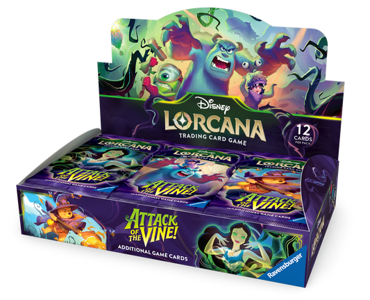 Disney Lorcana Attack Of The Vine - Booster Box