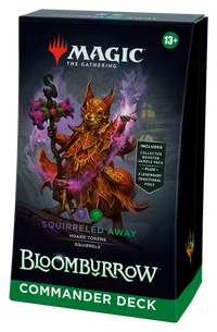 Magic The Gathering: Bloomburrow "Squirreled Away" - Commander Deck