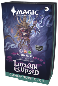 Magic the Gathering: Lorwyn Eclipsed - "Blight Curse" Commander Deck