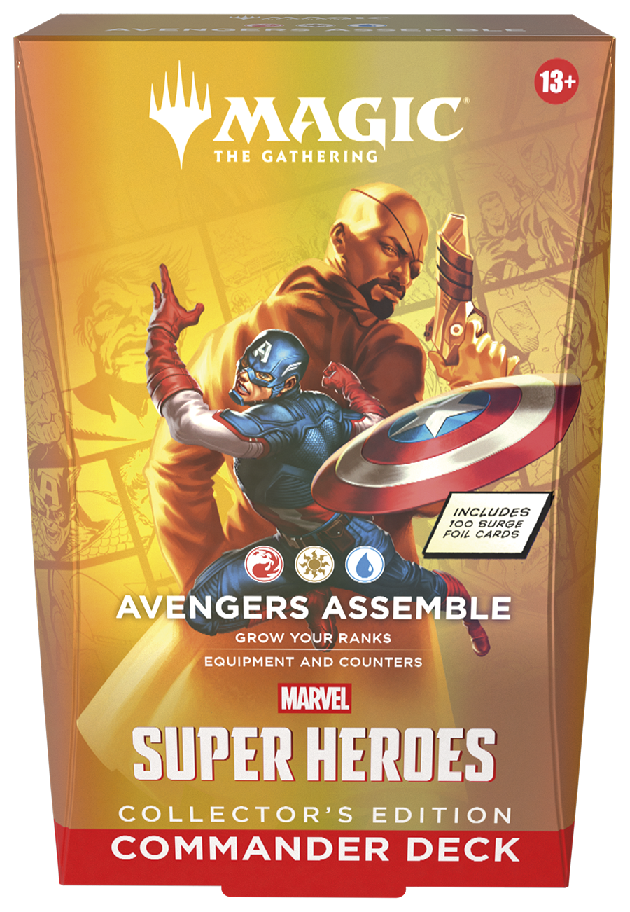 Magic the Gathering: Marvel Super Heroes Commander Deck - Avengers Assemble - Collector's Edition