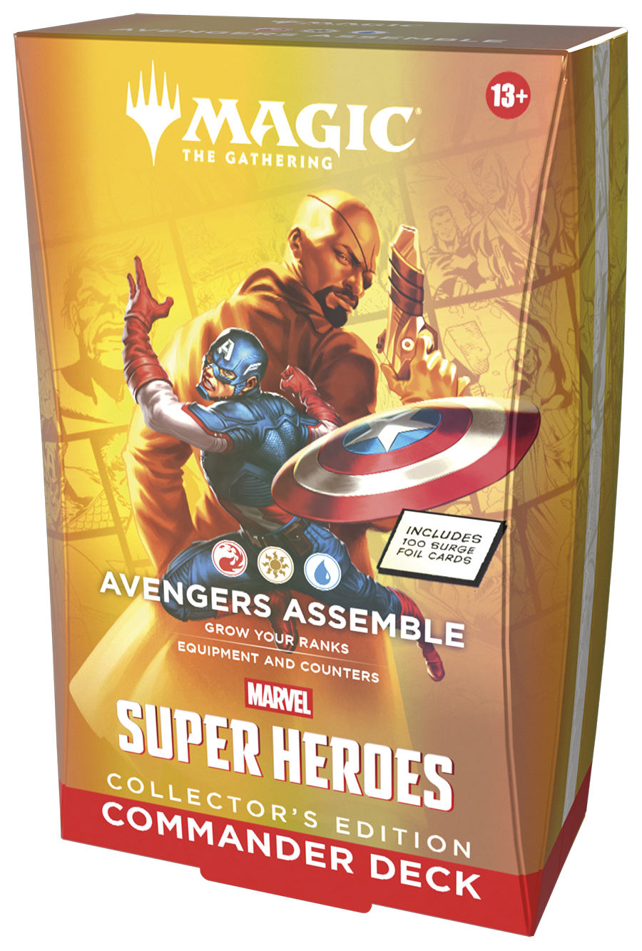 Magic the Gathering: Marvel Super Heroes Commander Deck - Avengers Assemble - Collector's Edition