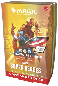 Magic the Gathering: Marvel Super Heroes Commander Deck - Avengers Assemble - Collector's Edition
