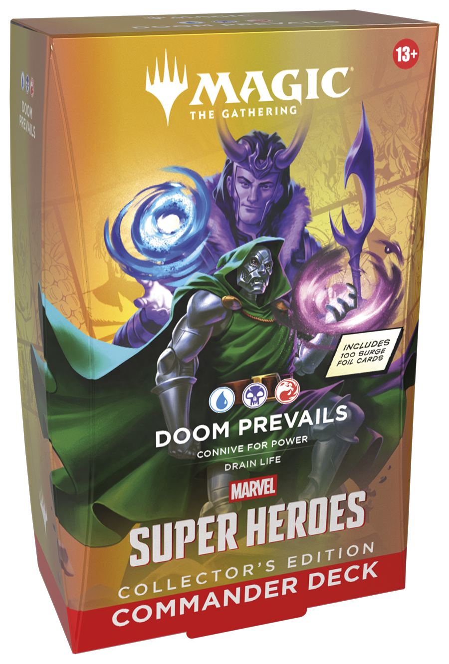 Magic the Gathering: Marvel Super Heroes Commander Deck - Doom Prevails - Collector's Edition