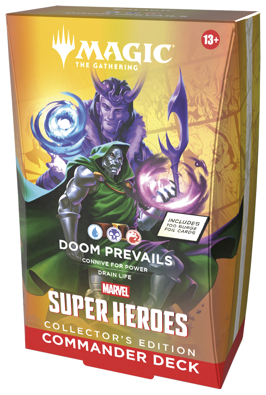 Magic the Gathering: Marvel Super Heroes Commander Deck - Doom Prevails - Collector's Edition