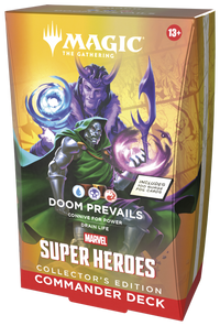 Magic the Gathering: Marvel Super Heroes Commander Deck - Doom Prevails - Collector's Edition