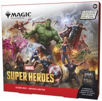 Magic the Gathering: Marvel Super Heroes "Heroes United" Scene Box