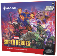 Magic the Gathering: Marvel Super Heroes "Villains Unleashed" Scene Box
