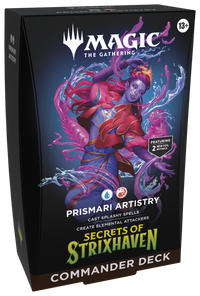 Magic the Gathering: Secrets Of Strixhaven - "Prismari Artistry" Commander Deck