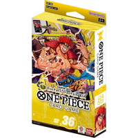 One Piece TCG: ST - 36 Starter Deck Box Yellow Eustass Captain Kid