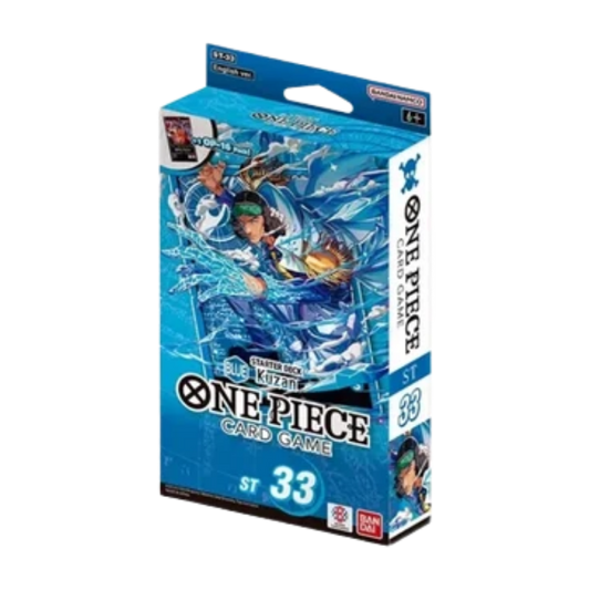 One Piece TCG: ST - 33 Starter Deck Box Blue Kuzan