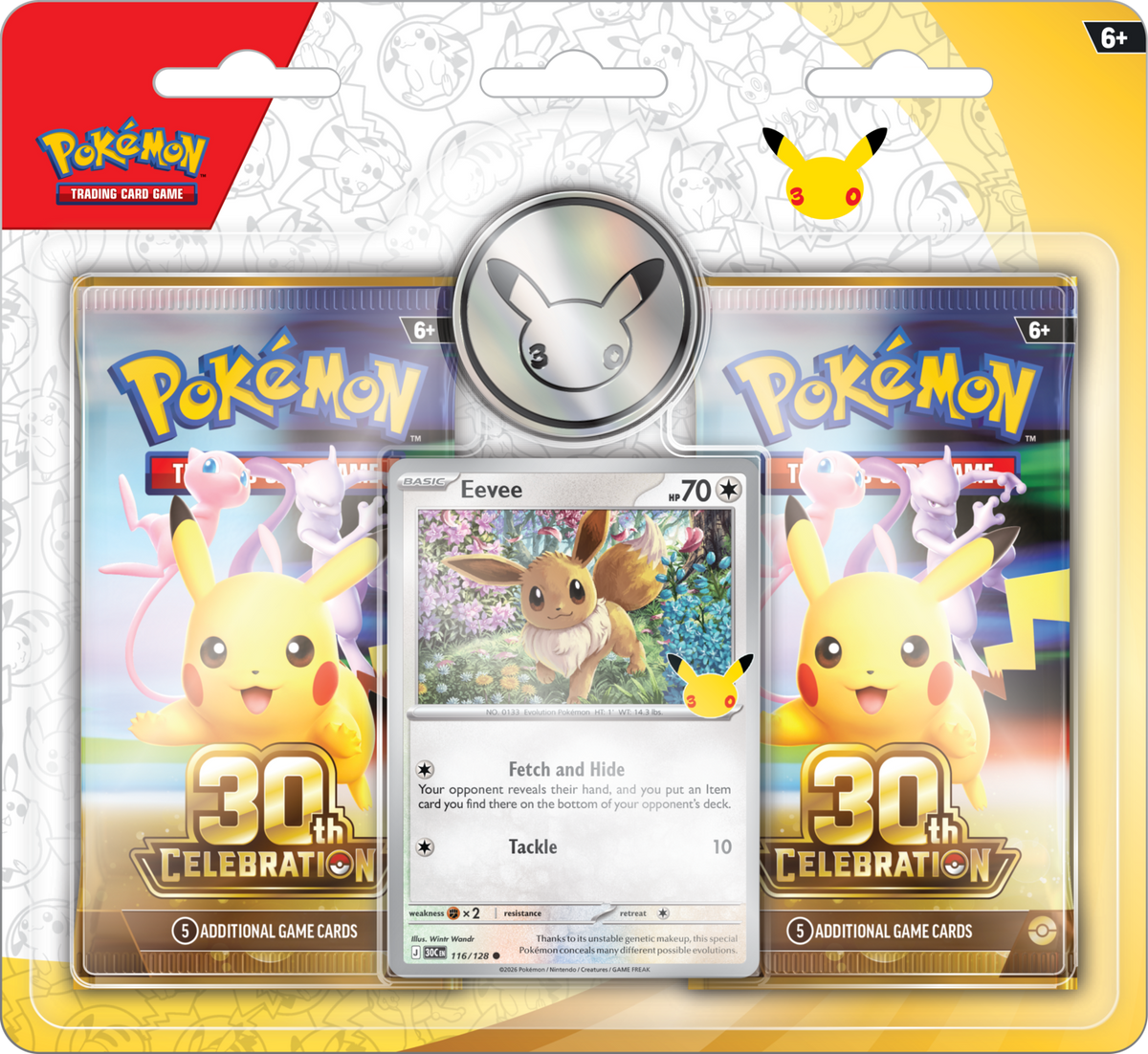 Pokémon TCG: 30th Celebration: 2 - Pack Blister