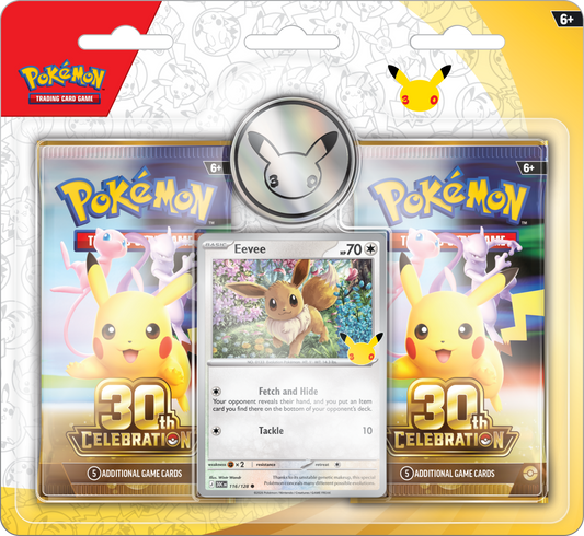 Pokémon TCG: 30th Celebration: 2 - Pack Blister