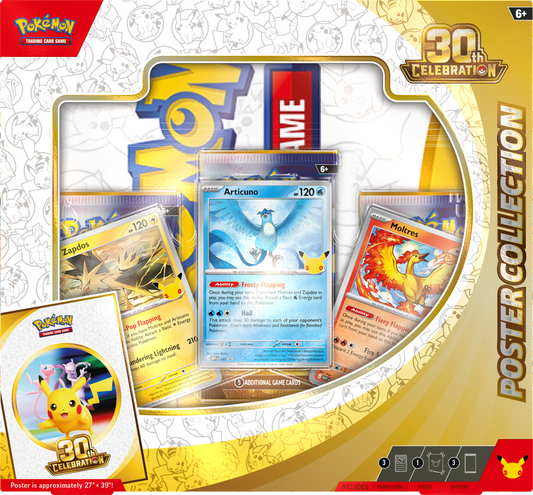 Pokémon TCG: 30th Celebration: Poster Collection