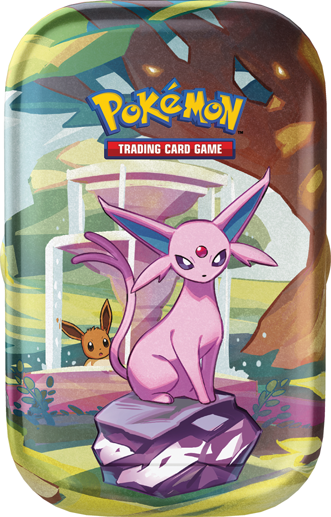 Pokémon TCG: Scarlet & Violet - Prismatic Evolutions - Mini tin Display (8)