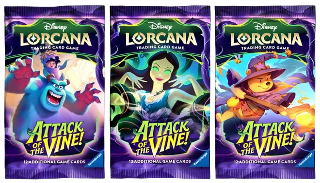 Disney Lorcana Attack Of The Vine - Booster Box