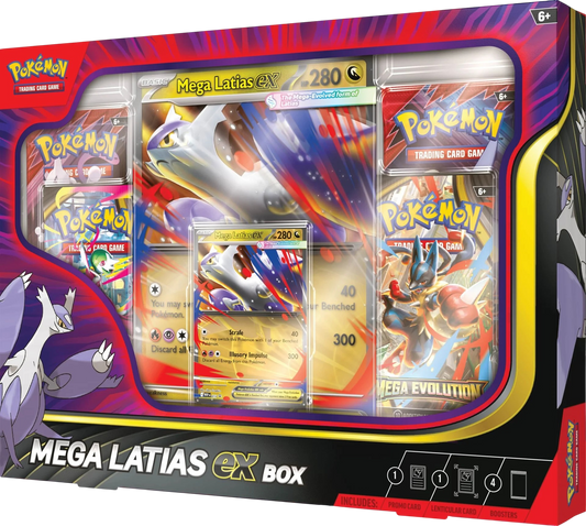 Pokémon TCG: Mega Latias ex Box