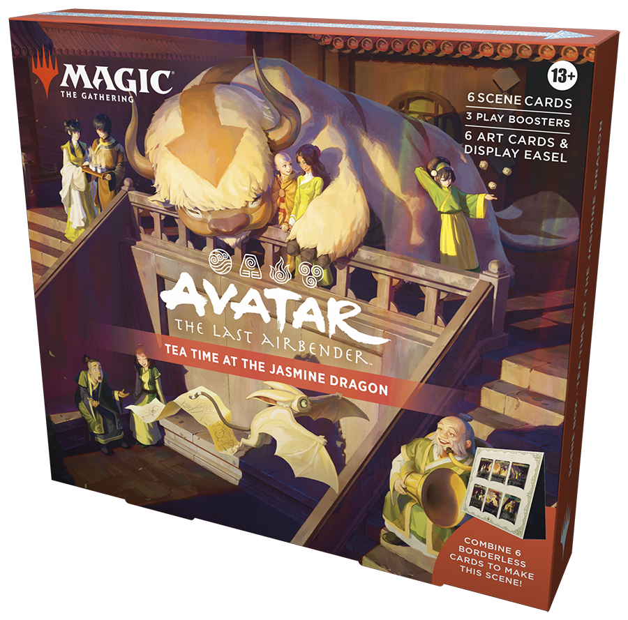 Magic the Gathering: Avatar: The Last Airbender: "Tea Time at the Jasmine Dragon" - Scene Box