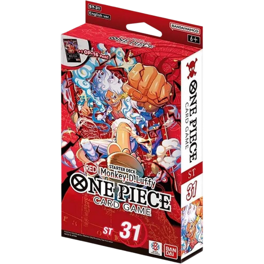 One Piece TCG: ST - 31 Starter Deck Box Red Monkey D. Luffy