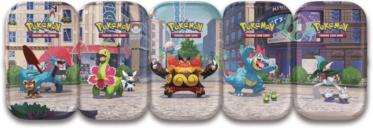 Pokémon TCG: Lumiose City Mini Tin Display (10)