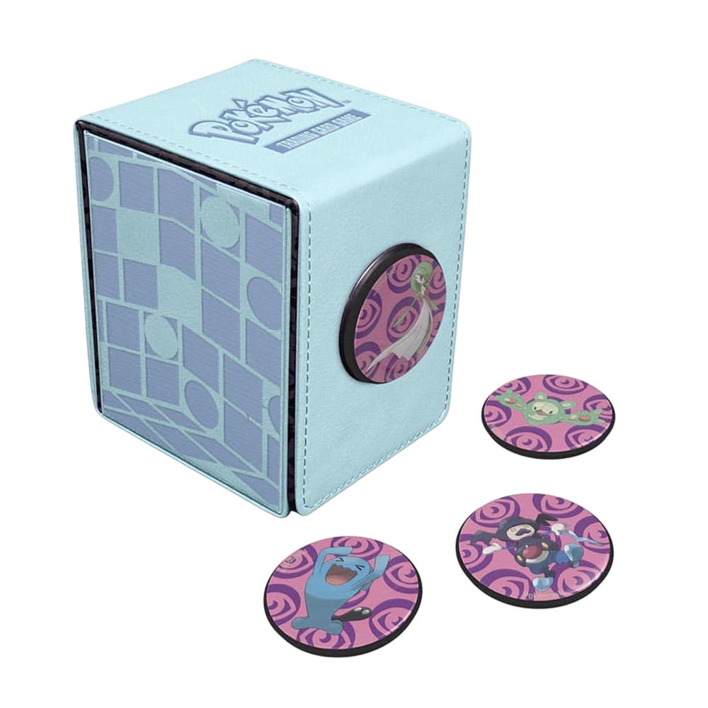 Ultra PRO Alcove Click Deck Box Pokémon Light Blue